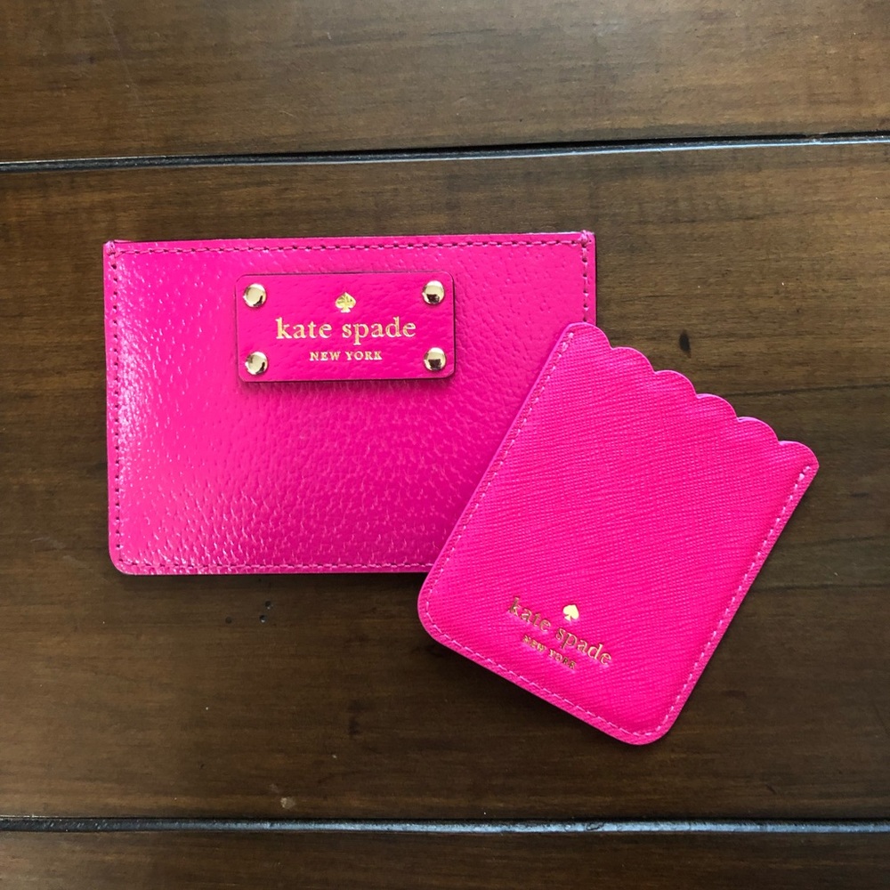 Kate Spade card holder and phone wallet (new)